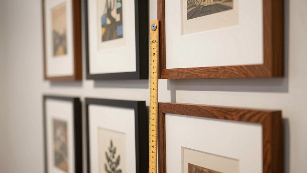 hang art at eye level