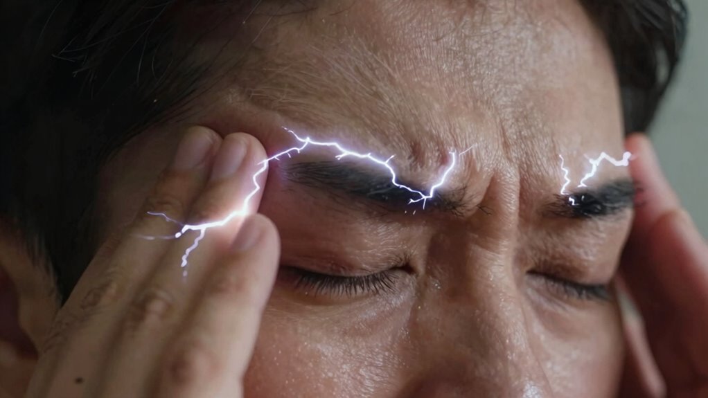 headaches from flickering lights