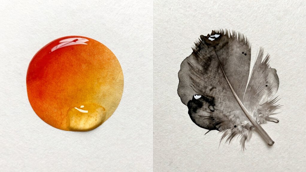 ink paper interaction effects