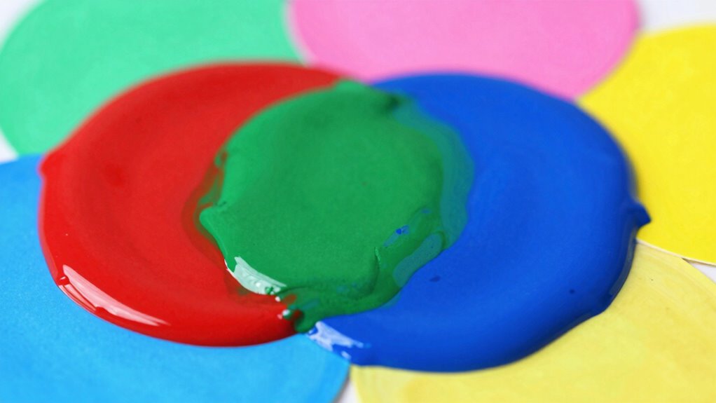 light and pigment mixing