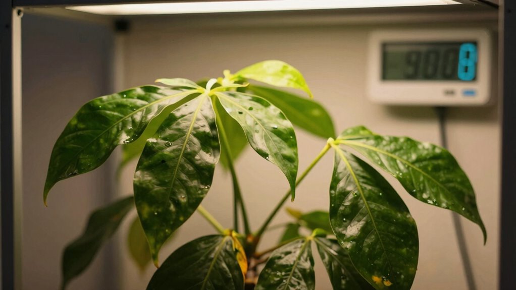 light timing affects plant health