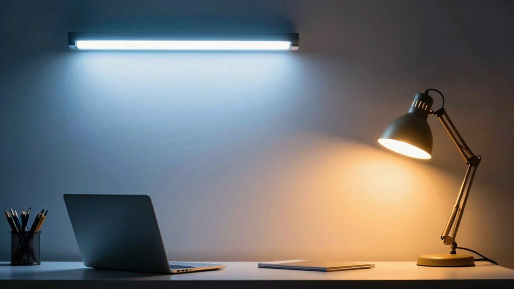 lighting affects mental focus