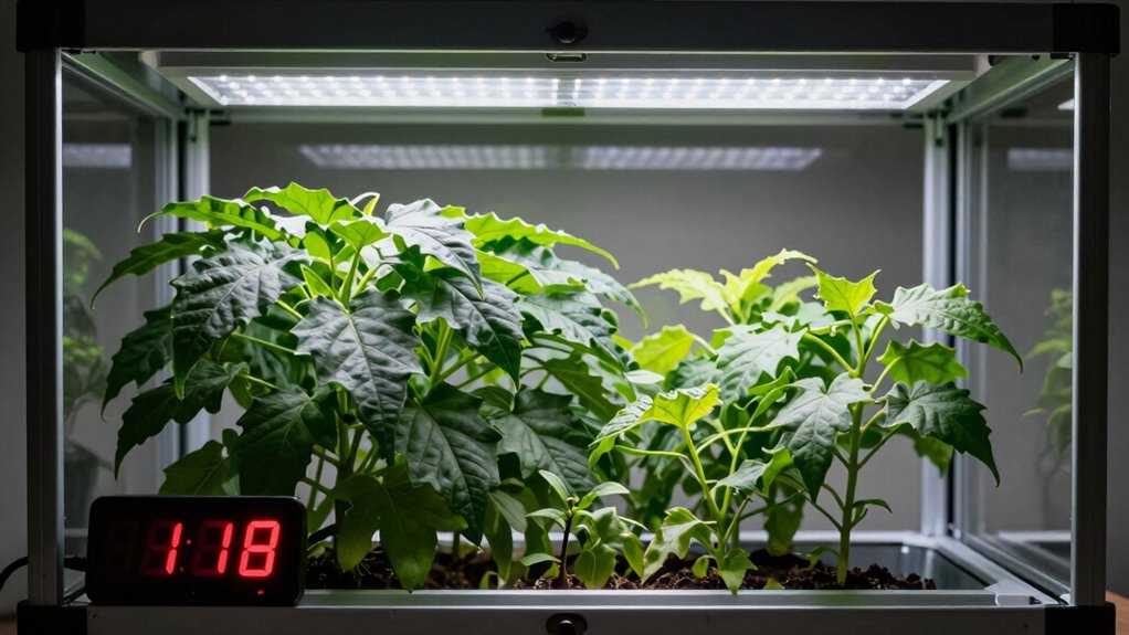 maintain consistent light schedule