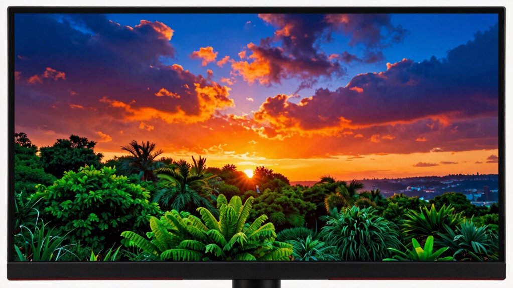 maintain vibrant display colors