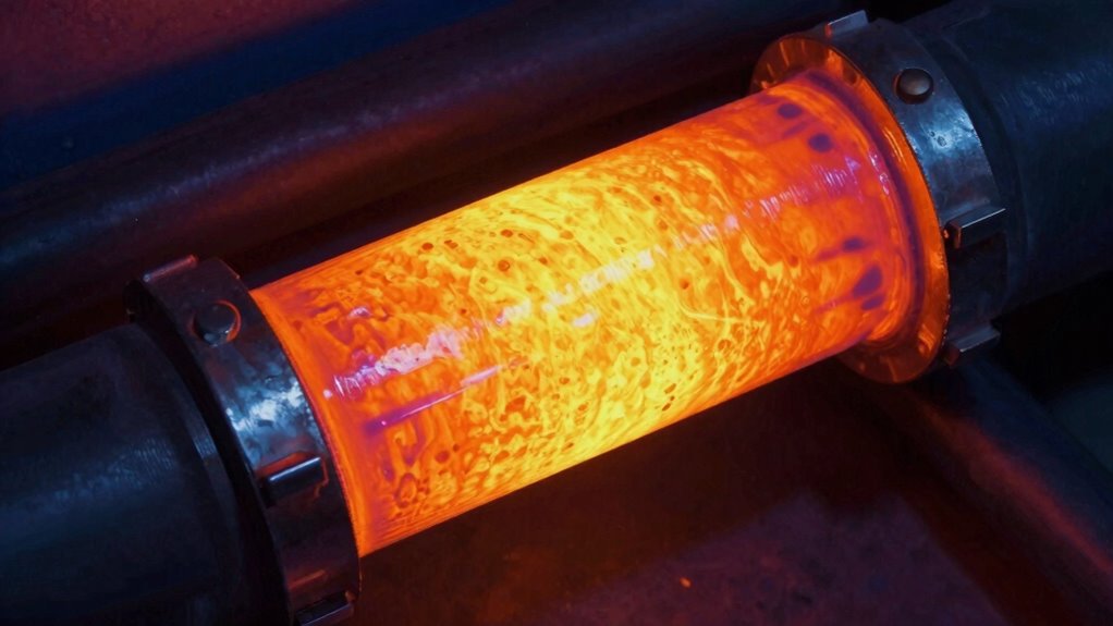 material properties influence infrared emission