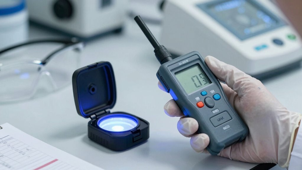 measure uv light safely