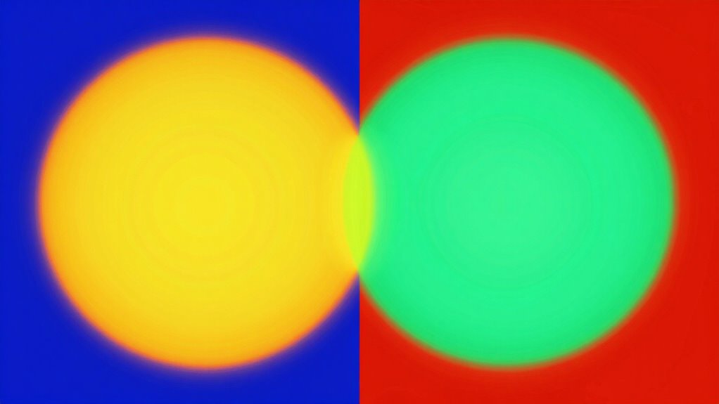 opponent color visual illusions