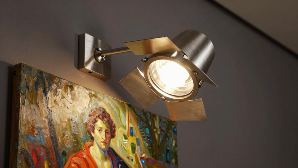 optimal lighting for artwork