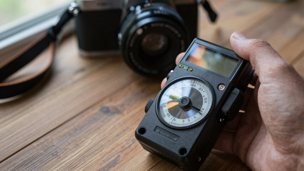 precise exposure with handheld meter