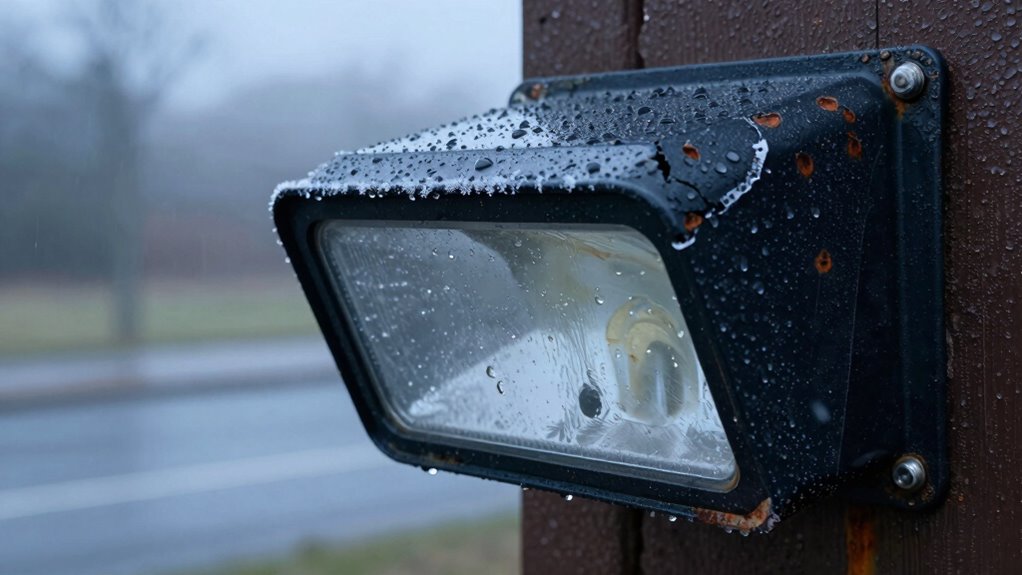 prevent outdoor lighting failures