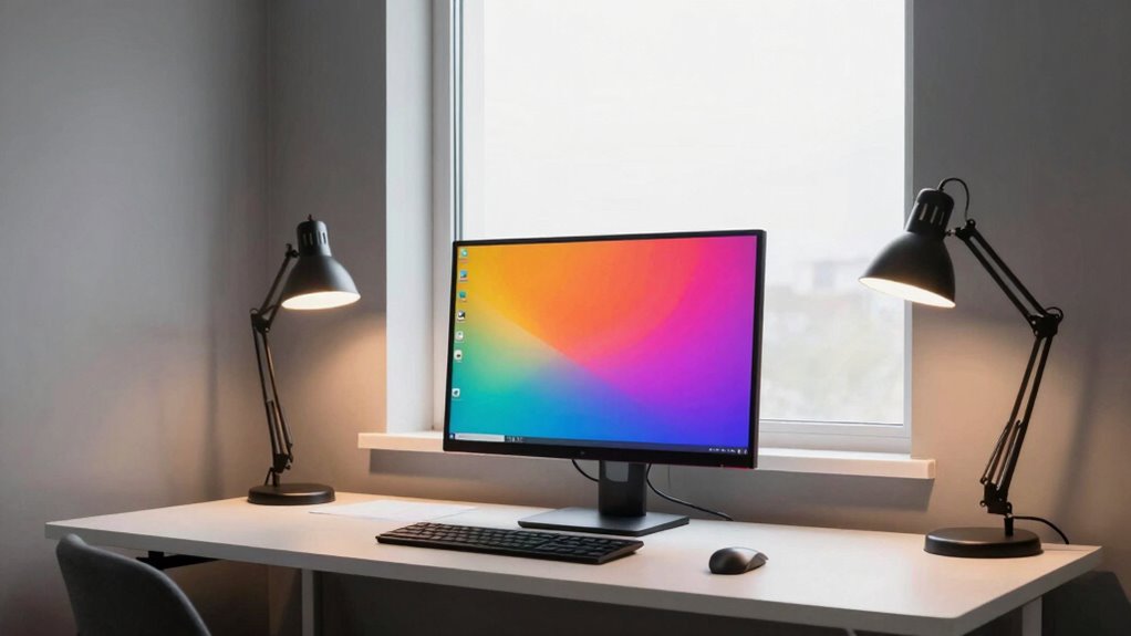 proper lighting ensures true colors