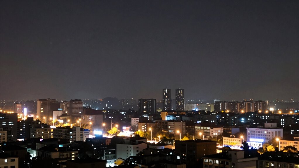 reducing urban light pollution