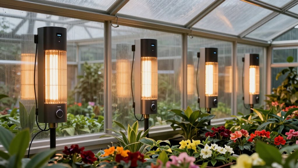 safe adjustable greenhouse heating