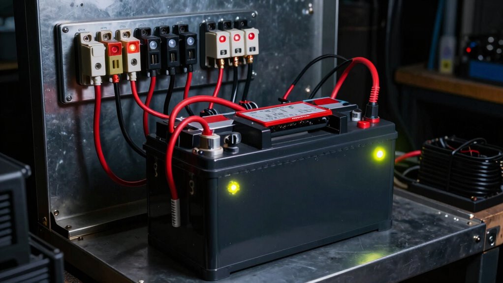 secure wiring and protection