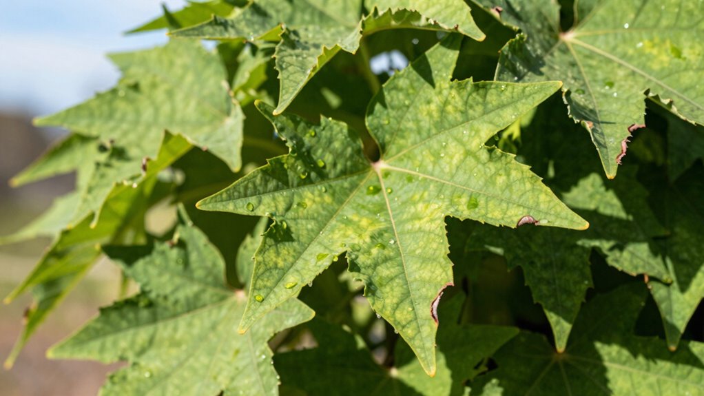 signs of light overexposure