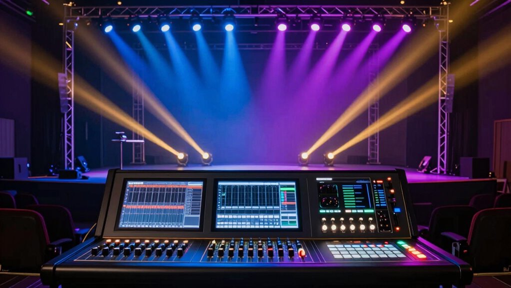 simple dmx lighting control