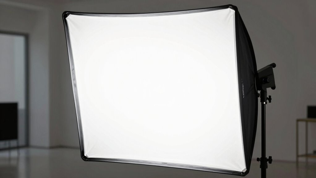 softbox maintenance and positioning