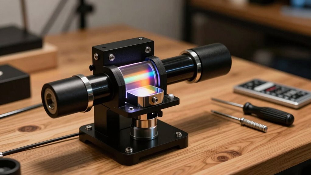 spectroscope calibration and alignment