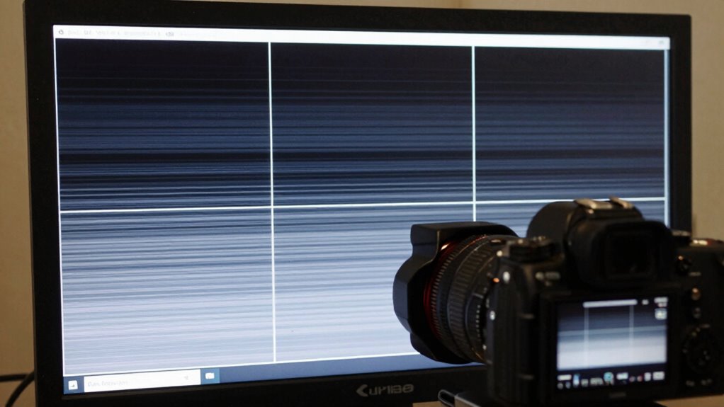 spot inconsistent flickering signs