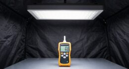 tent light measurement technique