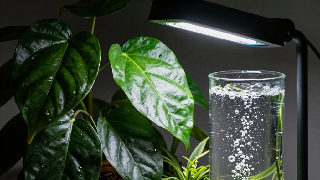 too much light harms plants