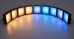top bi color led panels