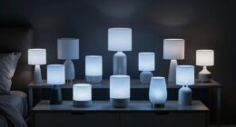 top blue light bedside lamps