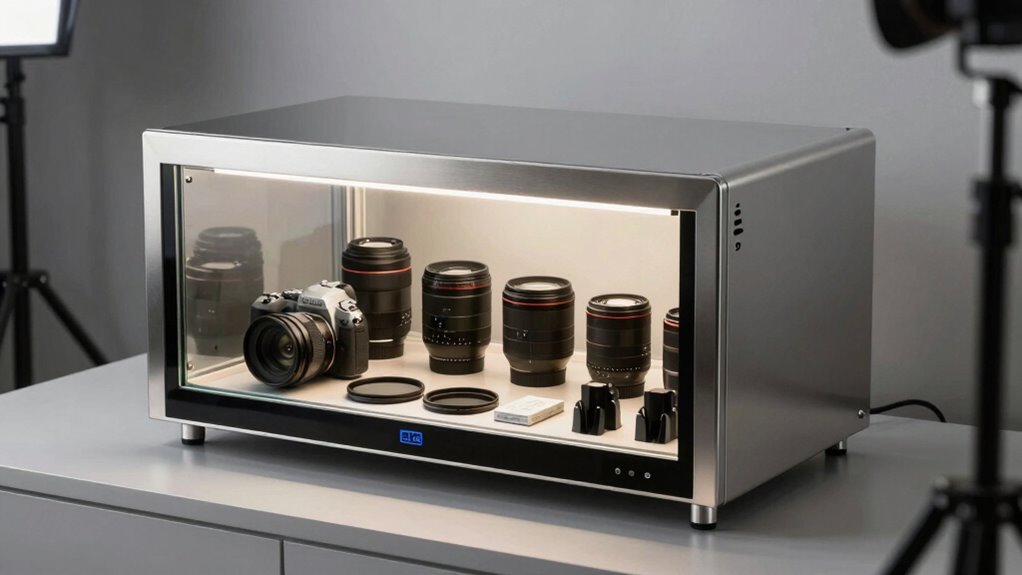 top camera dry cabinets