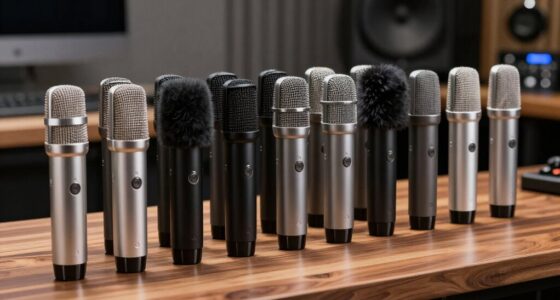 top camera shotgun mics