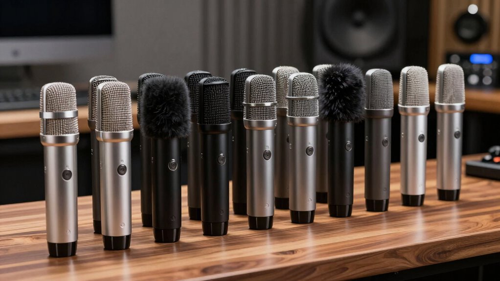 top camera shotgun mics