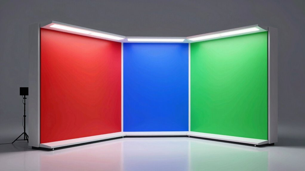 top color matching light booths
