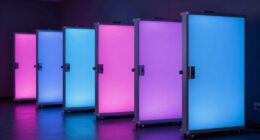 top color viewing booths
