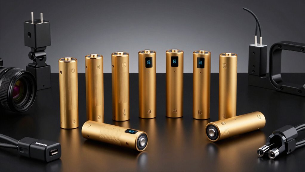 top gold mount battery kits