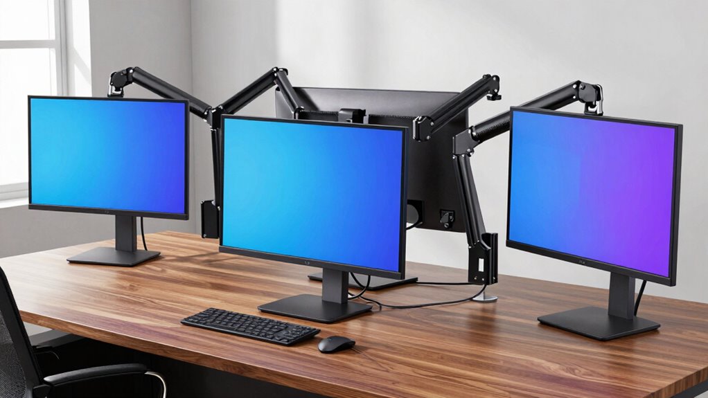 top heavy duty monitor arms