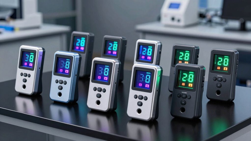 top led irradiance meters