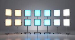 top led light stand kits