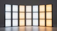 top led panel lights