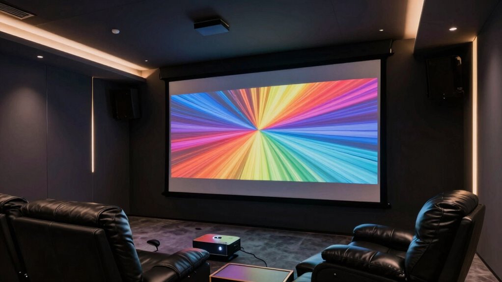 top motorized projector screens