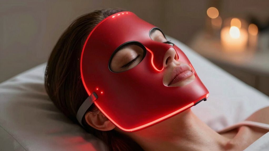 top red light face masks