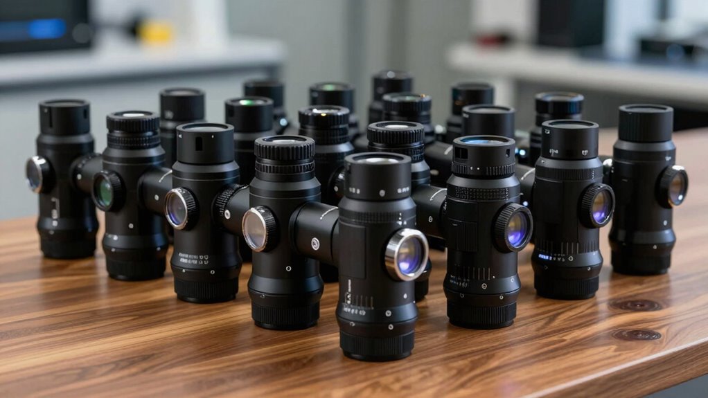 top right angle image finders