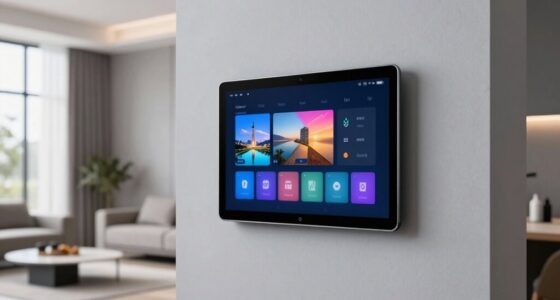 top wall mounted smart tablets
