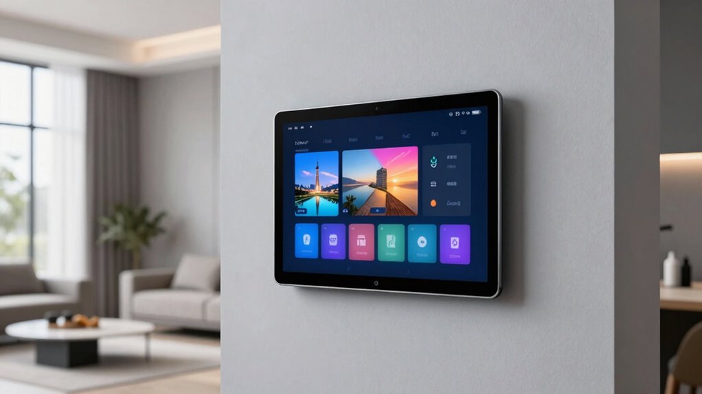 top wall mounted smart tablets