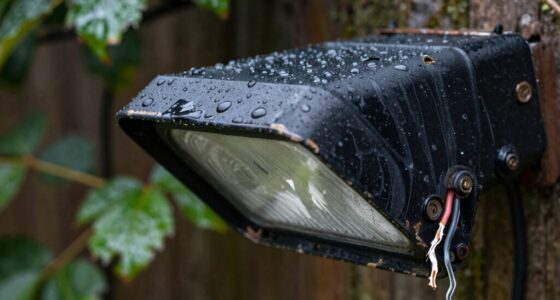 weatherproofing outdoor lighting systems