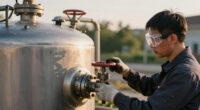 Chemistry behind the Garden Grove chemical tank