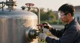 Chemistry behind the Garden Grove chemical tank