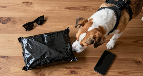 Detection dog detects cleverly hidden illegal goods