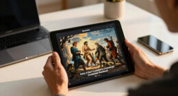 Delacroix's Entry of the Crusaders into Constantinople Restored
