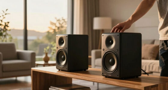Jamo S 803 5" 2-Way Bookshelf Speakers (Pair) $99 + Free S&H
