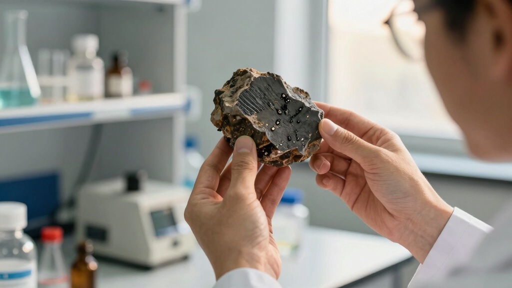 A martian rock has lots of carbon on it, and it's not clear why