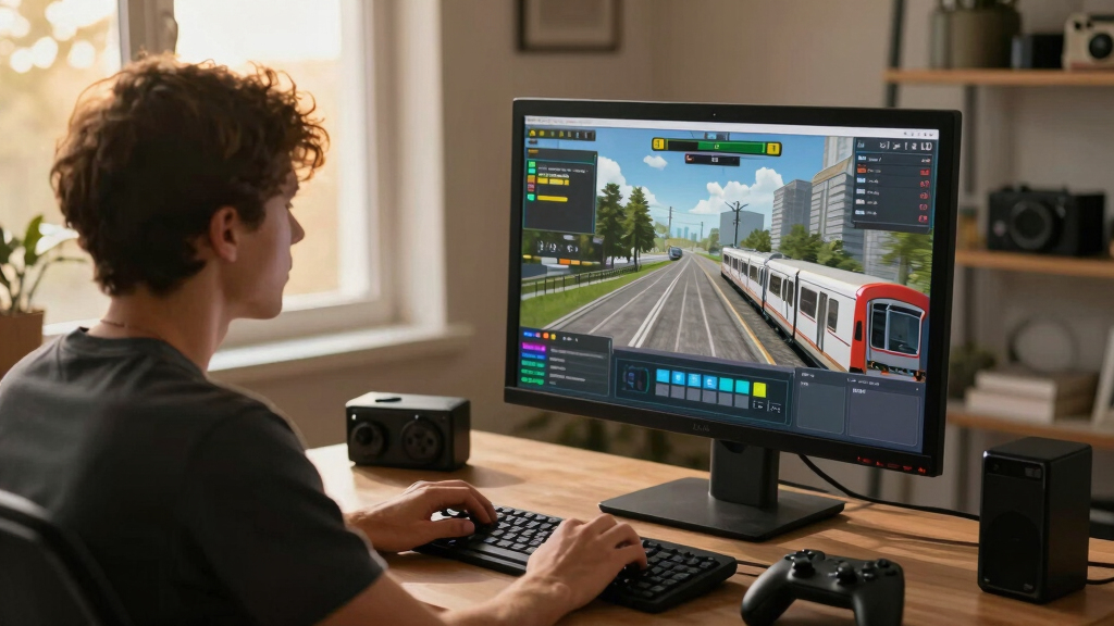 Train sim created by just one person is being called the best ever made